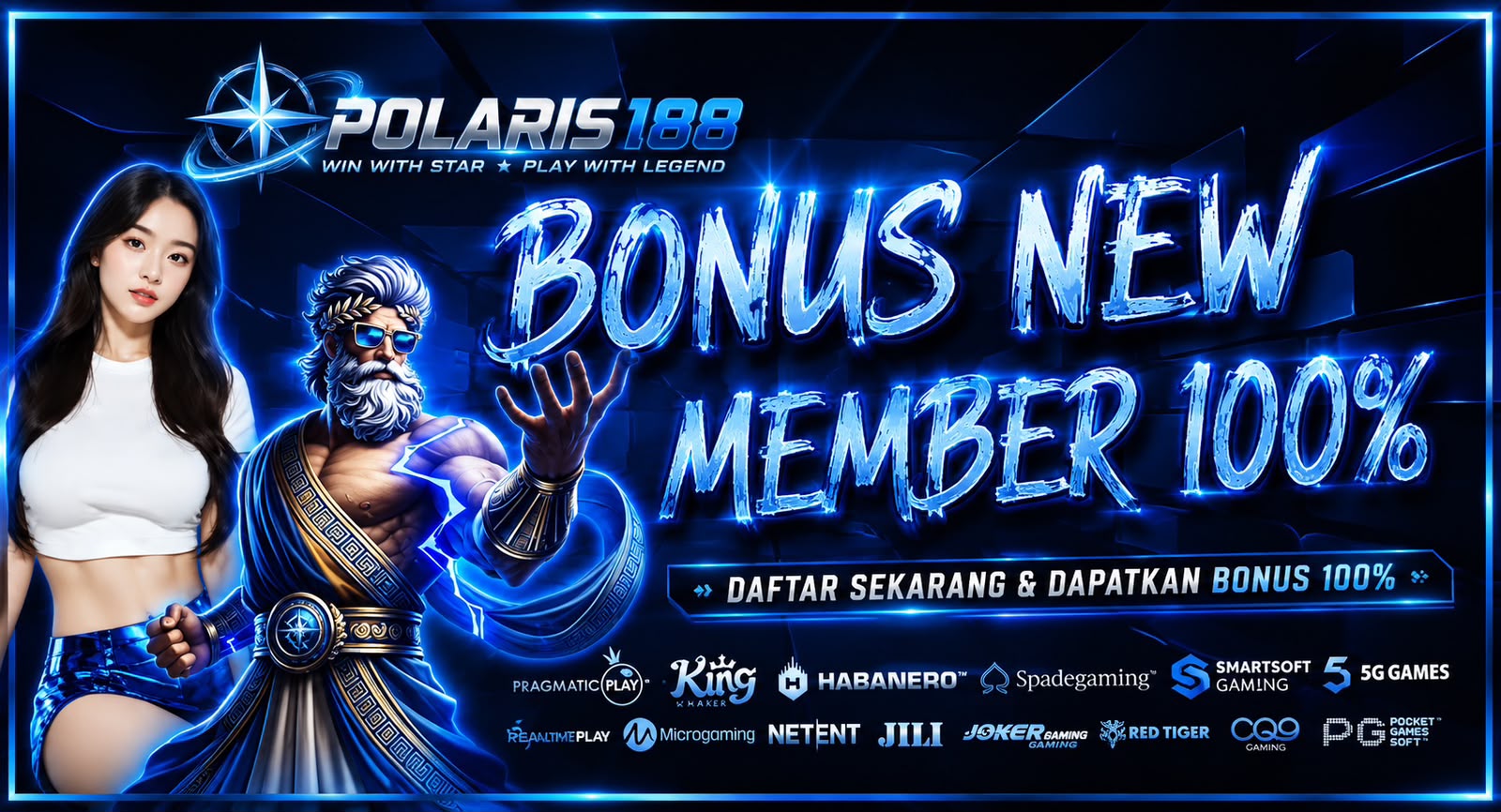 WELCOME BONUS 100%